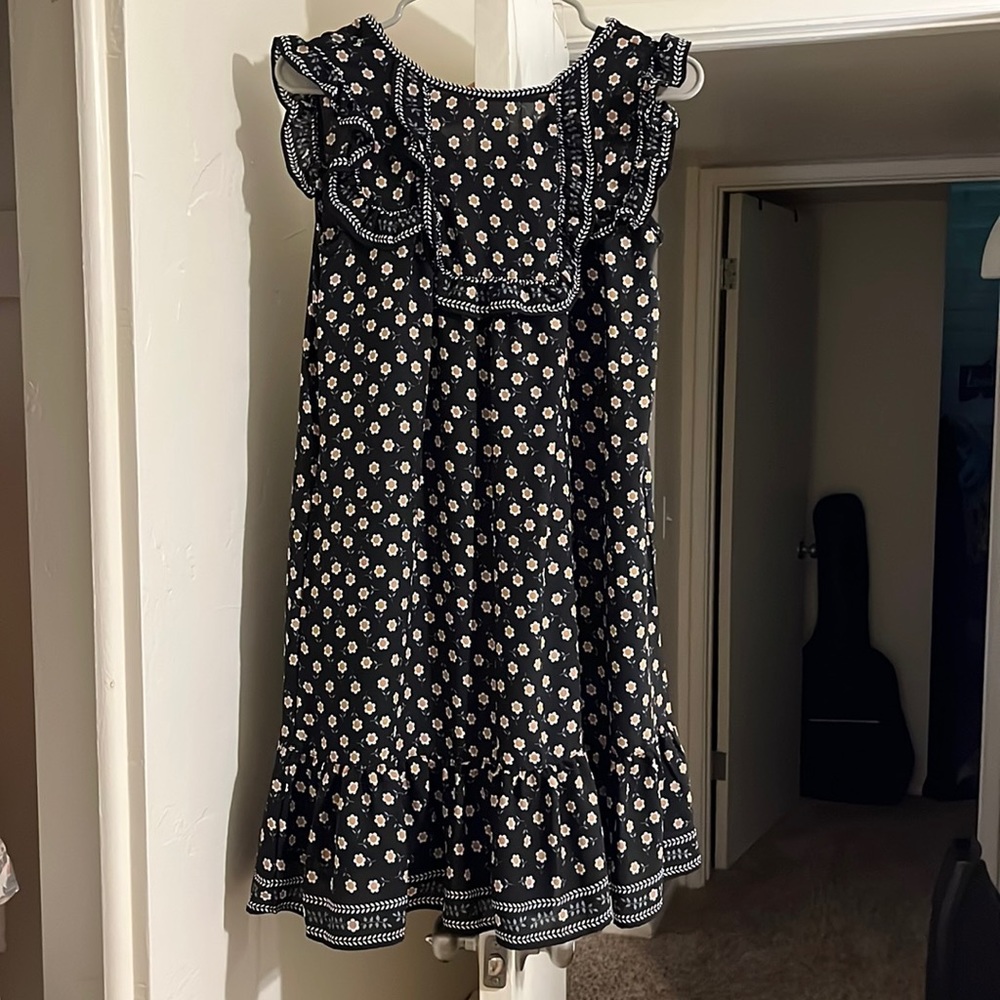 Max Studio Black and Floral Dress